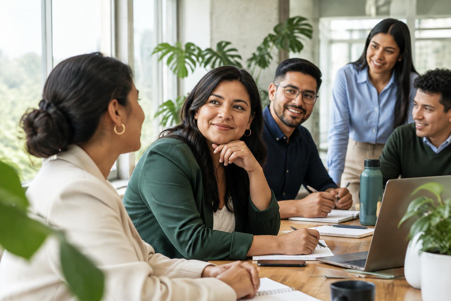 Profesionales compartiendo una jornada de aprendizaje